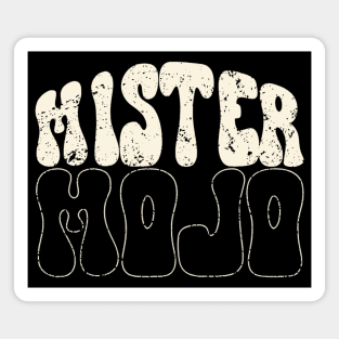 Mister Mojo – Retro Vintage Aesthetic 70s Vibe Groovy Magnet